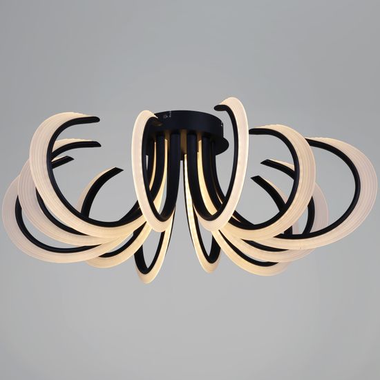 74390-0.3-6+6 black светильник потолочный