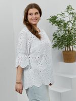 Блузка Милица-1 Виотекс БЕЛЫЙ -4