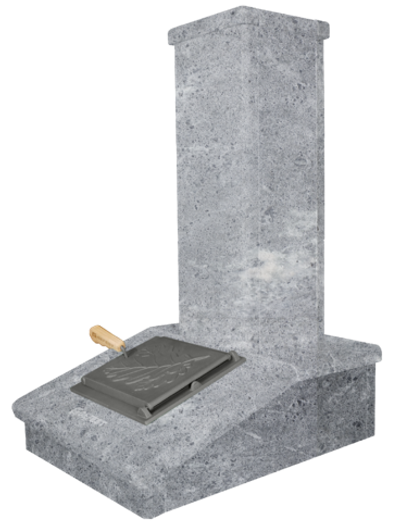 Облицовка на трубу - Талькомагнезит, высота 790 мм