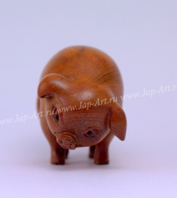 Нэцкэ Поросенок - Символ 2019 Года