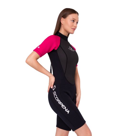 Гидрокостюм Scorpena Hawaii Shorty женский розовый