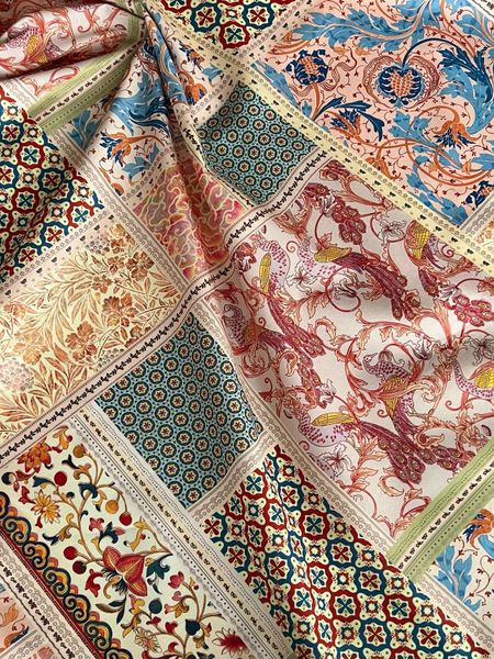 ДВОРЦОВАЯ РОСКОШЬ, ПЭЧВОРК - 100% ХЛОПОК 5