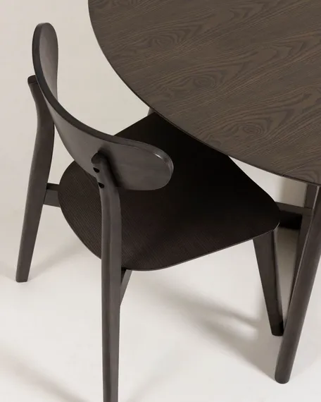 Стол раскладной Maryse 70-120 см темный