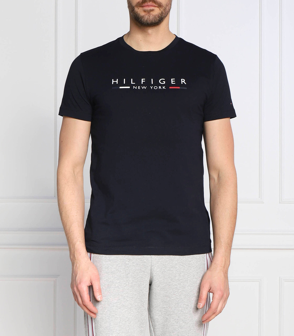 футболка hilfiger new york Tommy Hilfiger - темно-синий(MW0MW29372)