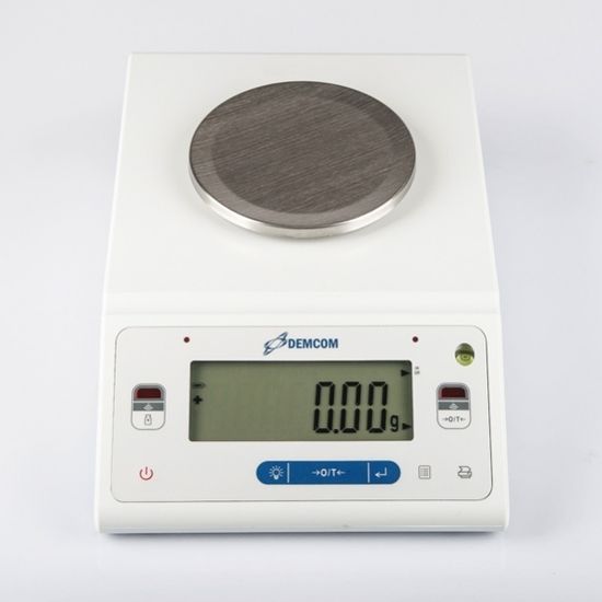 Лабораторные весы DEMCOM DL-313 с гирей