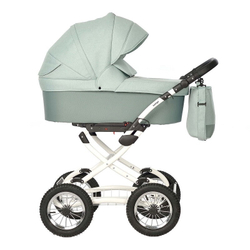Детская коляска Indigo Barbara 21 Classic 2 в 1 Ba02 шалфей