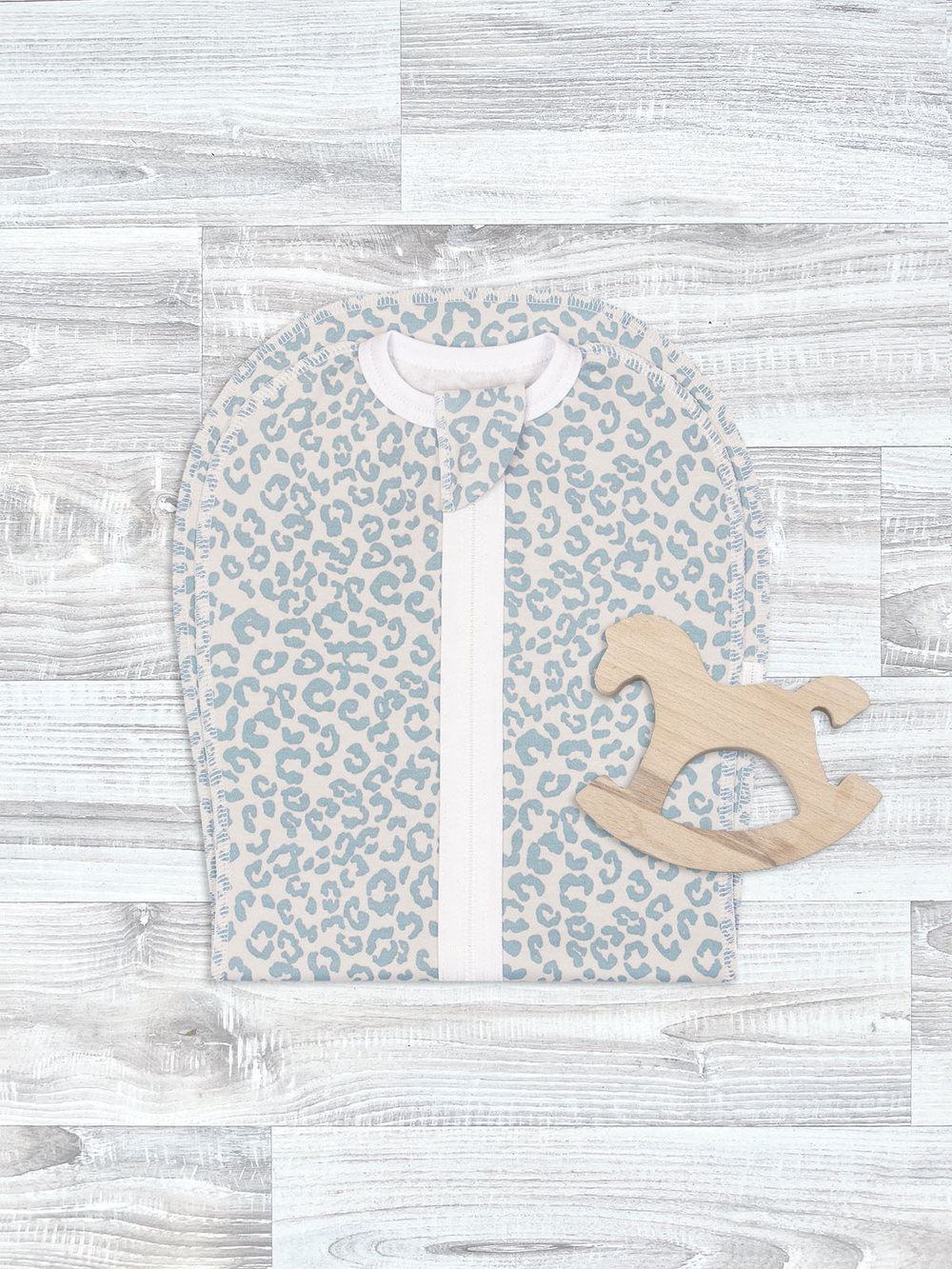 Пелёнка-кокон Blue Leopard
