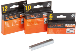 Скобы STARTUL Standart 10 мм, тип 53, 1000 штук ST4502-10