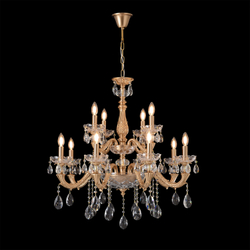 Люстра Crystal Lux ELIZABETH SP8+4 BRASS