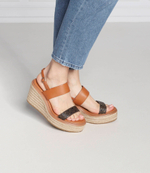 Кожаные босоножки Calvin Klein - светло-коричневый(HW0HW00823)