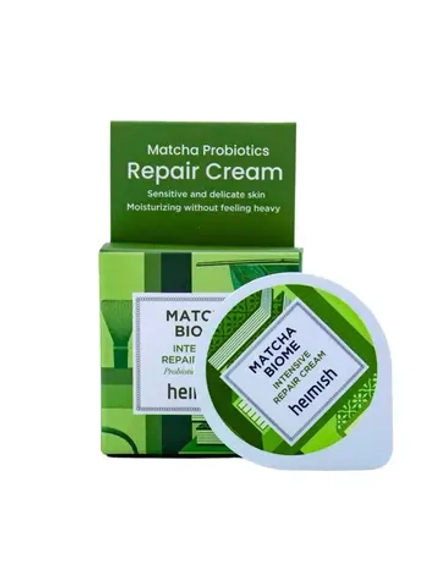 HEIMISH - КРЕМ ДЛЯ ЛИЦА С ПРОБИОТИКАМИ MATCHA BIOME INTENSIVE REPAIR CREAM, 5 МЛ.