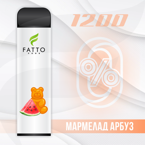 FATTO PODS ZERO - Gummy Bear Watermelon (0% nic)