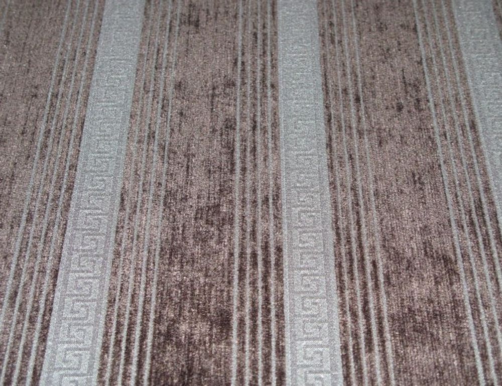 Шенилл Классик полоса черный