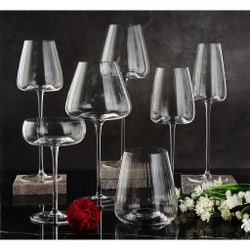 Стакан Хайбол 570 мл "Zie Optical" d 7 см h11 см оптические грани P.L. - BarWare [6]