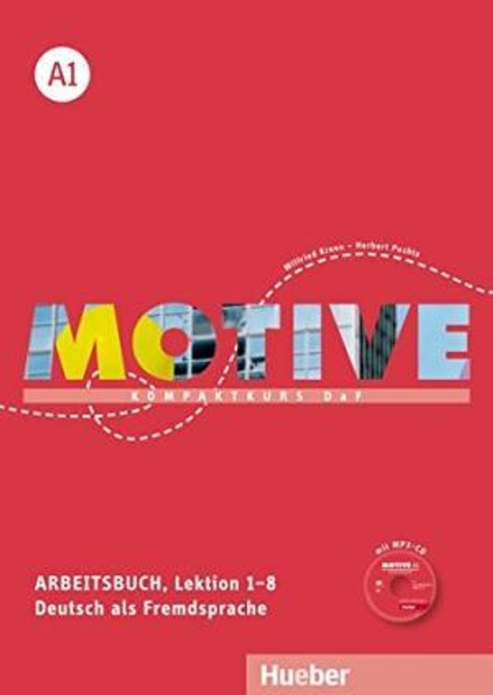 Motive A1 Arbeitsbuch mit MP3-Audio-CD Lektion 1-8