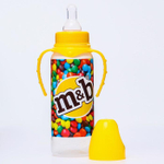 5399868 Бутылочка для кормления «Драже M&B» 250 мл цилиндр, с ручками