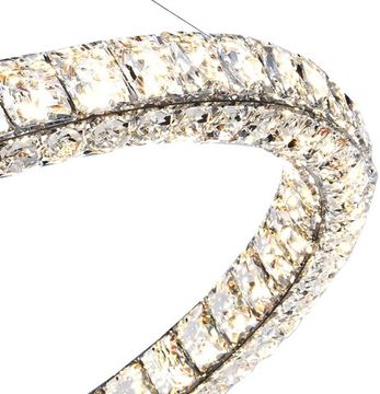 Люстра подвесная LED 80W 3000К-6000К 4052/09/08P хром UltraTon Stilfort