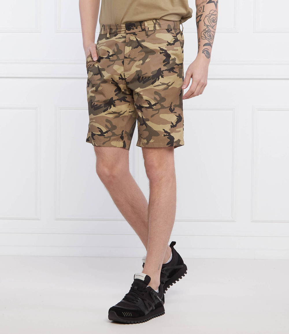 шорты harlem Tommy Hilfiger - оливковый (MW0MW23714)