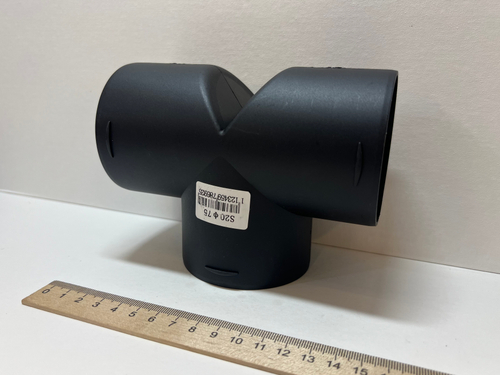 S20 (75 мм) / Тройник (75 мм) отопителя автономного (75х75х75мм) T-образный (разводка воздуха) (1 шт)