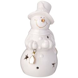 ФИГУРКА "СНЕГОВИК" С LED-ПОДСВЕТКОЙ 6,3*6,1*12 СМ
