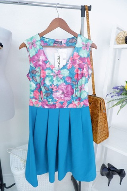 Платье MAGDA бирюзовое 48 размер, новое