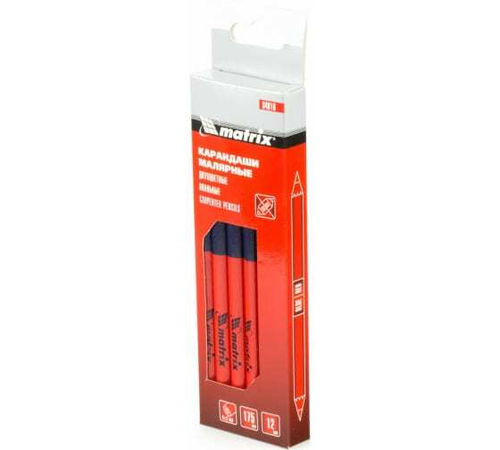 Карандаш маляр. двухцветн. 175мм 84816