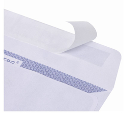 Конверт бумажный, простой белый, С6 (11,4*16,2 см), 1 шт.