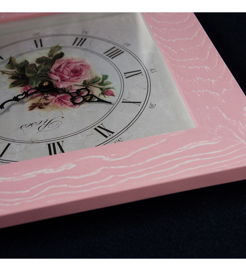 Салют SLT-122 Часы настенные «ШЕББИ ШИК»