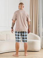 Шорты мужские Тор-2 Виотекс КЛЕТКА БИРЮЗА