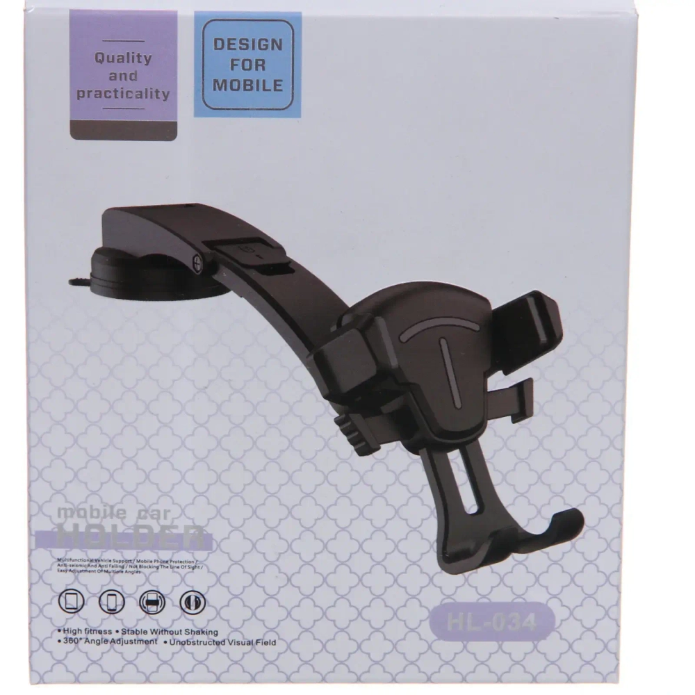 Держатель автомобильный для смартфонов, универсальный HL-034
