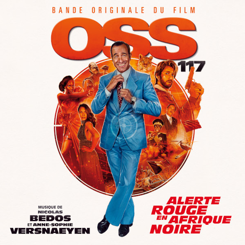 Soundtrack / Nicolas Bedos, Anne-Sophie Versnaeyen: OSS 117 - Alerte Rouge En Afrique Noire (LP)