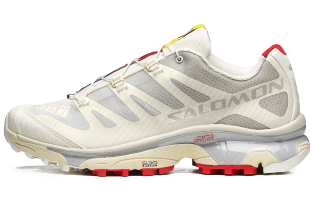 SALOMON Salomon X-4 OG non-slip, wear-resistant, lightweight, low-cut outdoor functional shoes for men and women with the same style of rice gray