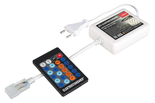 Контроллер для одноцветной светодиодной ленты 220V с ПДУ (радио) IP40 LSC 002