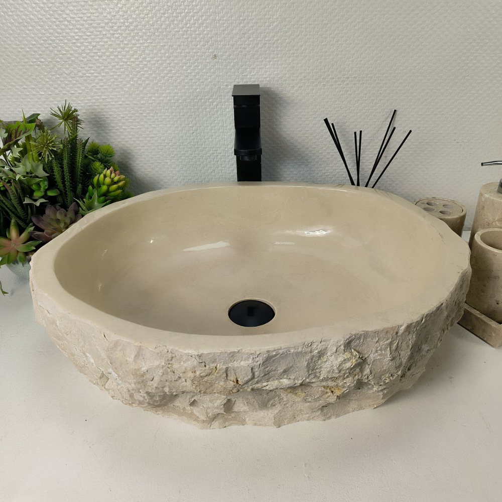 Раковина из мрамора Erozy Cream EM-64951 54*45*15 0874