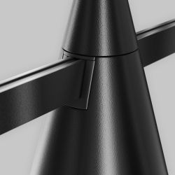 Трековый магнитный светодиодный светильник Maytoni Flarity   TR146-1-5W3K-B