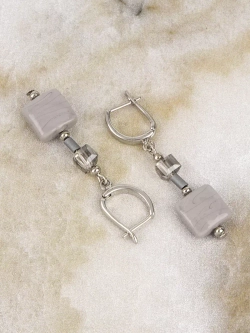 Серьги бижутерия из муранского стекла подвески