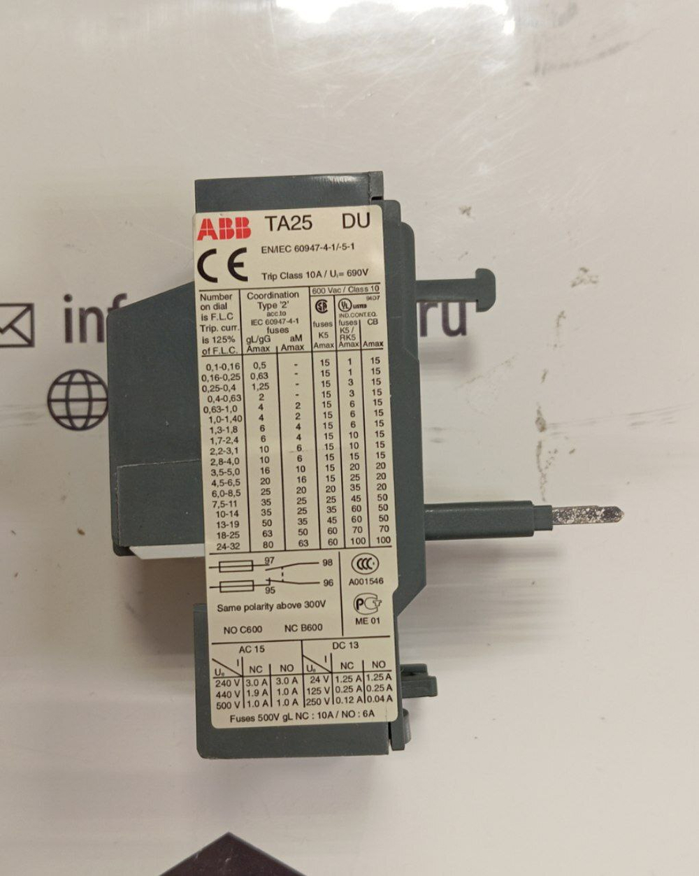 ABB ТА25DU-14 с хранения