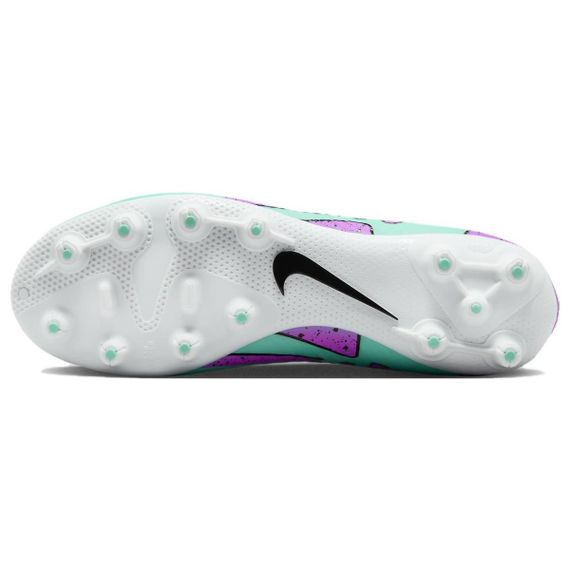 NIKE Mercurial Vapor 15 Футбольные бутсы Низкие Топ Пурпурно-зеленые Мужские