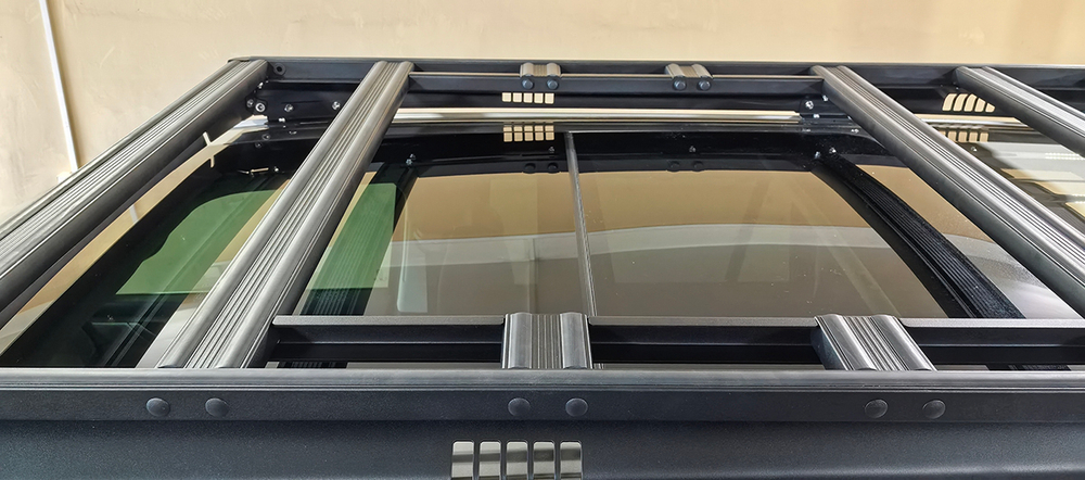 Багажник экспедиционный (платформа) алюминиевый 1150x2080 мм для TANK 500 с панорамной крышей (с крепежом) РИФ