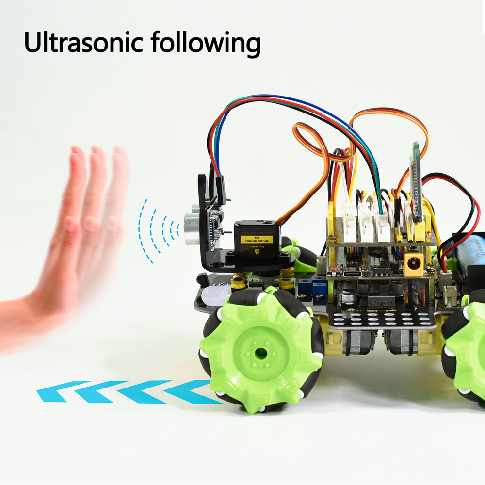 4WD Mecanum Робот для Arduino «сделай сам» включая 12 проектов программирования