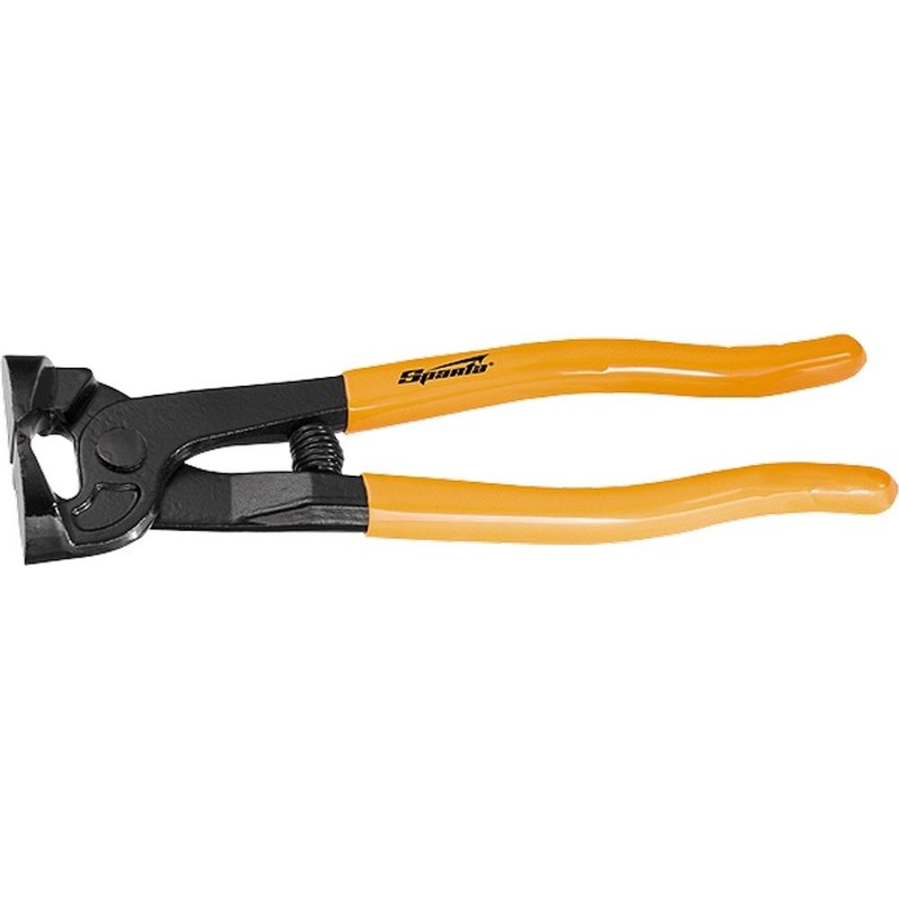 87822 Кусачки для керамической плитки, 200 мм, твердосплавные прямые губки, полимерное покрытие Sparta