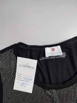 Футболка Braccialini со стразами 44 размер