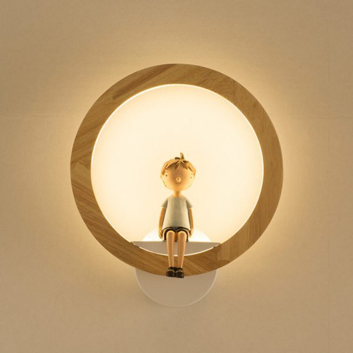 Настенный светодиодный светильник Home Light Астерия MMD-LED C052-1-12W 4000K дерево/белый