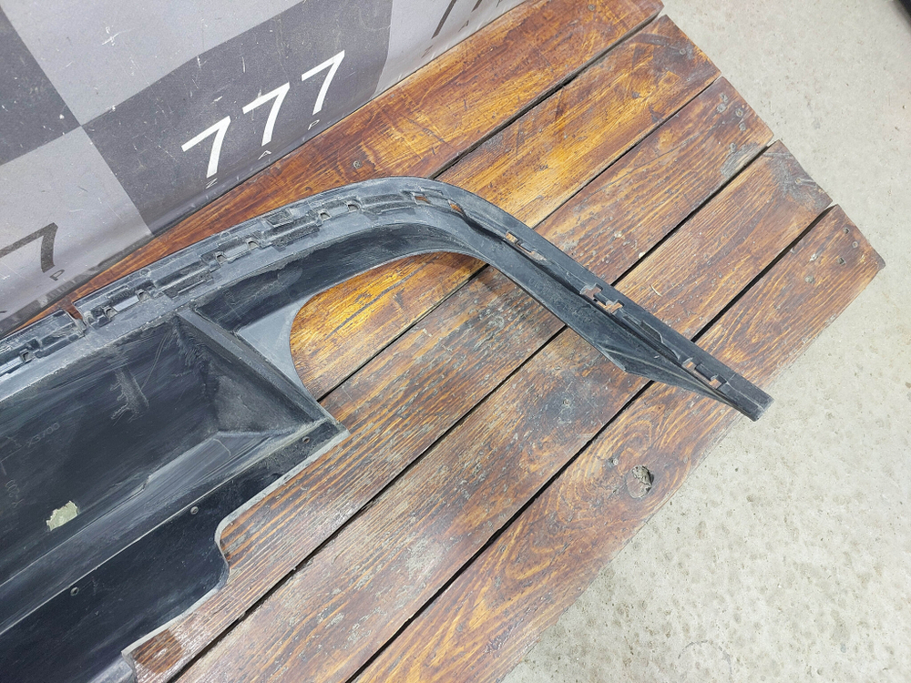 Юбка заднего бампера Volkswagen Passat B7 11-15 Б/У Оригинал 3AF807521A