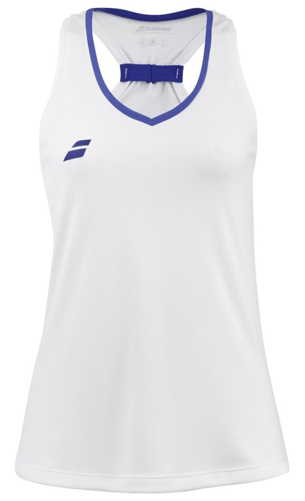 Женский топ теннисный Babolat Play Tank Top Woman - белый
