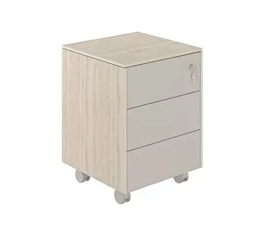 NZ-0214.YN.GS / Тумба мобильная обвязка YN, фасады GS / 449х450х620 обвязка YN, фасады GS