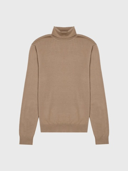 Свитер Calvin Klein Extra Fine Merino Blend Turtleneck Antique Mink