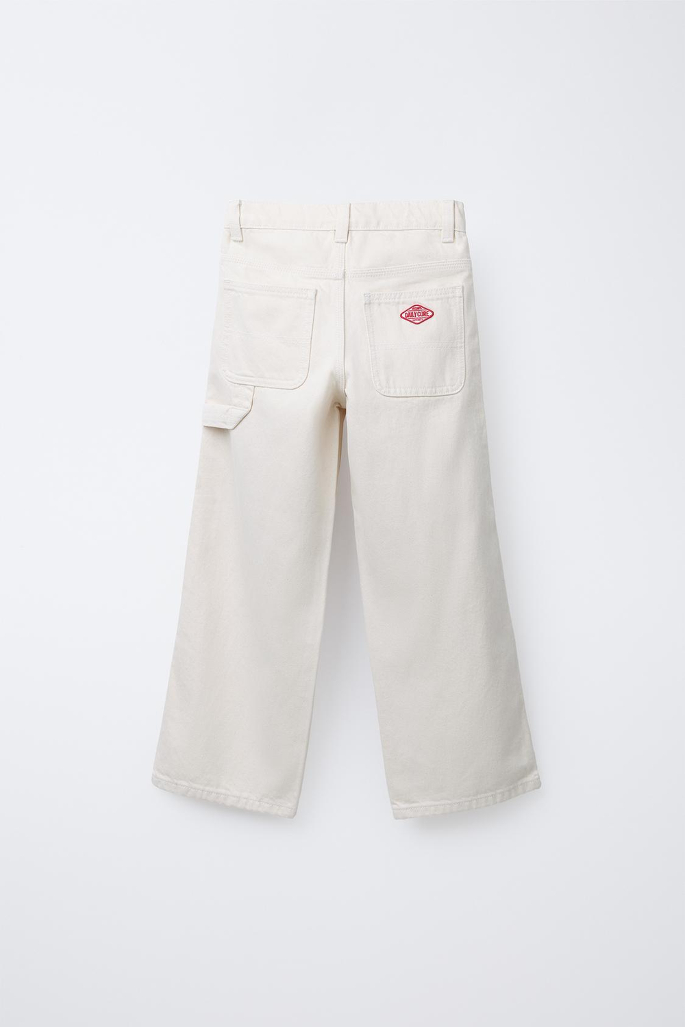 ZARA ДЖИНСЫ, ЭКРЮ