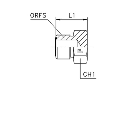 Заглушка ORFS 1.11/16-12