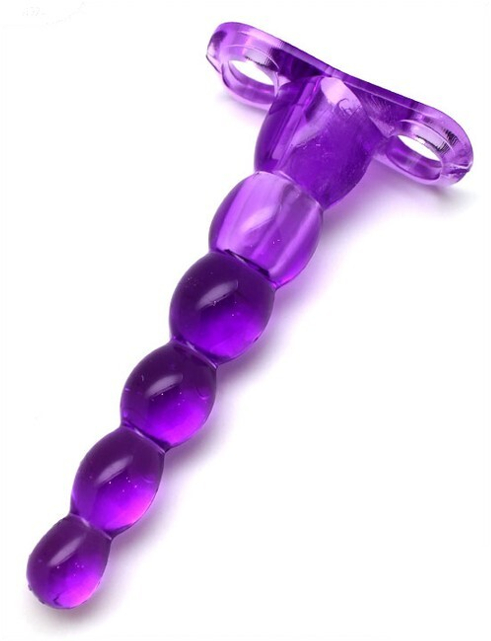 Анальный конус (5 шариков,фиолетовый) 160 мм (Цвет: фиолетовый)